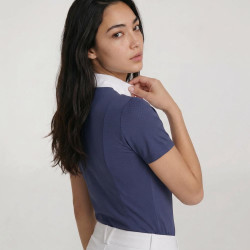 Camisa de concurso Kentucky mujer Heritage Air de manga corta Marino Azul marino Camisa de concurso Kentucky mujer Heritage Air de manga corta Marino Azul marino