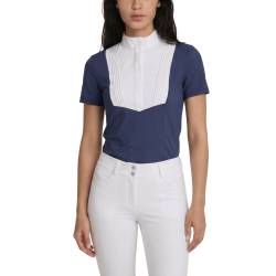 Camisa de concurso Kentucky mujer Heritage Air de manga corta Marino Azul marino Camisa de concurso Kentucky mujer Heritage Air de manga corta Marino Azul marino