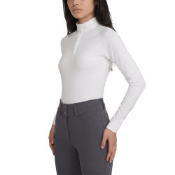 Camisa de concurso Kentucky Classic mujer de manga larga Blanco Camisa de concurso Kentucky Classic mujer de manga larga Blanco