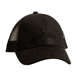 Gorra Kentucky Trucker con lentejuelas Negro