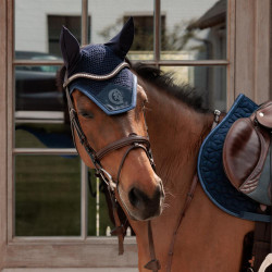 Bonete antimoscas brillante para caballo Kentucky