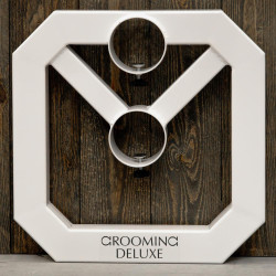 Cavaletti de aluminio Square Grooming Deluxe por Kentucky por 2 Blanco