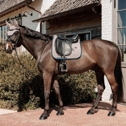 Orejera antimoscas Kentucky pata de gallo para equitación