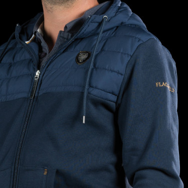 Sudadera hombre Eno Flags & Cup Azul marino