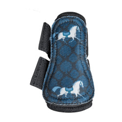 Protectores de equitación pony Kentucky Turnout negro Protectores de equitación pony Kentucky Turnout negro