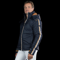 Chaqueta impermeable hombre Iso Flags & Cup Azul marino