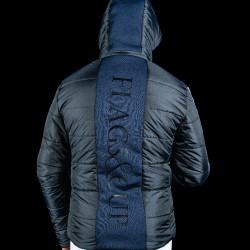 Chaqueta impermeable hombre Iso Flags & Cup Azul marino