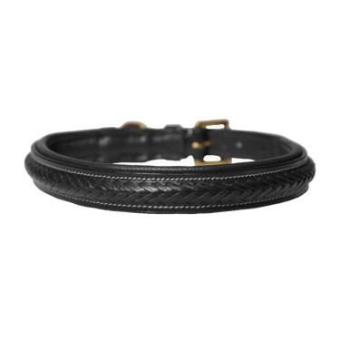 Collar trenzado para perro Dy'on Negro