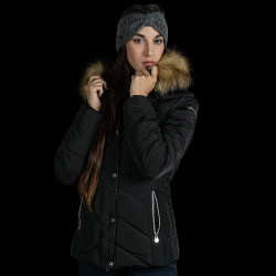 Parka larga Pakaa Flags & Cup mujer