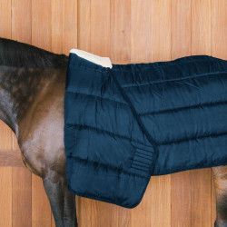 Forro Kentucky manta de cuadra Comfort Marino Azul marino