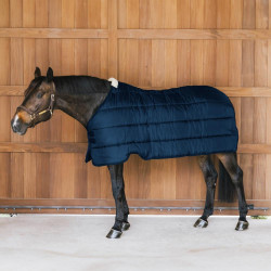 Forro Kentucky manta de cuadra Comfort Marino Azul marino