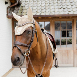 Capucha antimoscas para caballo Kentucky elegante Capucha antimoscas para caballo Kentucky elegante