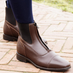 Botas con cremallera Dy'on Castaño Marr&amp;amp;amp;oacute;n