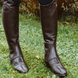 Botas con cremallera Dy'on Castaño Marr&amp;amp;amp;oacute;n