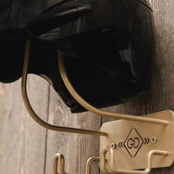 Soporte de casco ecuestre con ganchos Kentucky