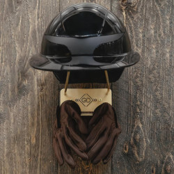 Soporte de casco ecuestre con ganchos Kentucky