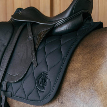 Manta de doma Kentucky Wave Negro