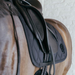 Manta de doma Kentucky Wave Negro