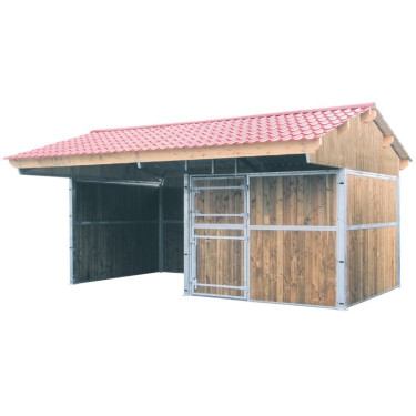 Refugio de prado a 2 aguas La Gee