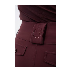 Pantalón de equitación Luce Harcour Berenjena Burdeos