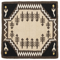 Mantilla navajo Westride by Franck Perret Sioux Marrón / beige