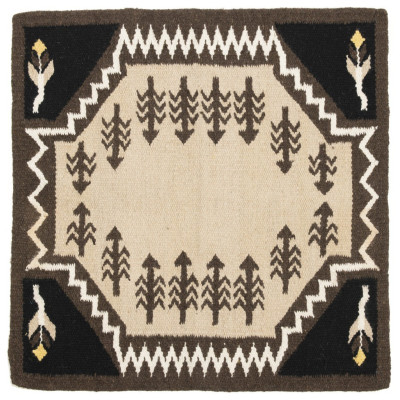 Mantilla navajo Westride by Franck Perret Sioux Marrón / beige