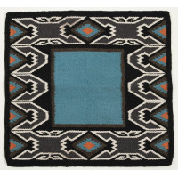 Mantilla navajo Westride by Franck Perret Nebraska Azúl / negro