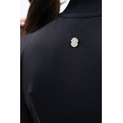 Polo Técnico Harcour Tess mujer Negro