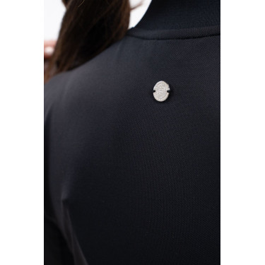 Polo Técnico Harcour Tess mujer Negro