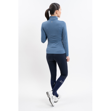 Polo Harcour Breezi mujer Azul acero Polo Harcour Breezi mujer Azul acero