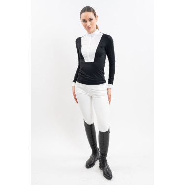 Polo de competición Harcour Stella mujer Negro Polo de competición Harcour Stella mujer Negro