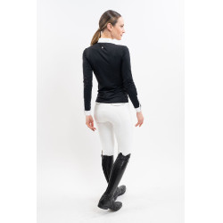 Polo de competición Harcour Stella mujer Negro Polo de competición Harcour Stella mujer Negro
