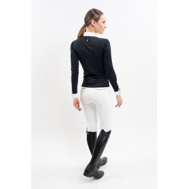 Polo de competición Harcour Stella mujer Negro Polo de competición Harcour Stella mujer Negro