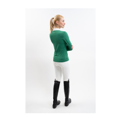 Polo de concurso Harcour Praga mujer Verde esmeralda