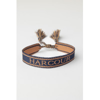 Pulsera Baya Harcour Marino / albaricoque Azul marino