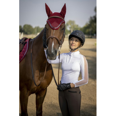 Polo Equithème Pekin manga larga Polo Equithème Pekin manga larga