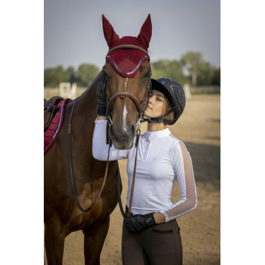 Polo Equithème Pekin manga larga Polo Equithème Pekin manga larga
