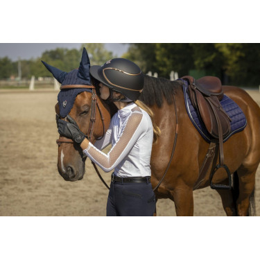 Polo Equithème Pekin manga larga Polo Equithème Pekin manga larga
