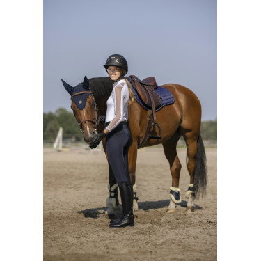 Polo Equithème Pekin manga larga Polo Equithème Pekin manga larga
