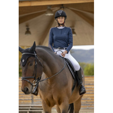 Polo Equithème Pekin manga larga Polo Equithème Pekin manga larga
