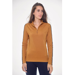 Polo Harcour Pistache mujer Amarillo Dorado