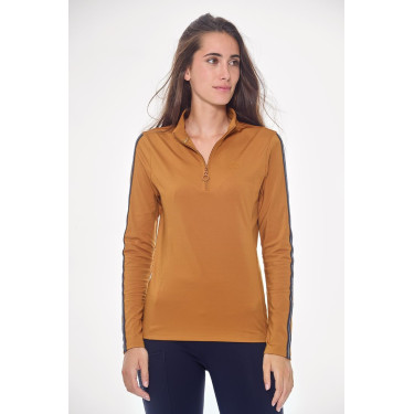Polo Harcour Pistache mujer Amarillo Dorado
