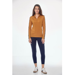 Polo Harcour Pistache mujer Amarillo Dorado