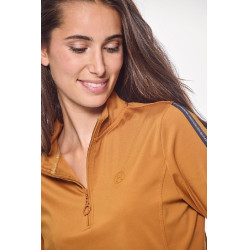 Polo Harcour Pistache mujer Amarillo Dorado