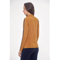 Polo Harcour Pistache mujer Amarillo Dorado