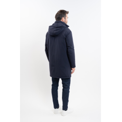 Parka larga Harcour Robertol Marino Azul marino