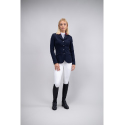 Chaqueta de concurso Harcour French Team Marino Azul marino