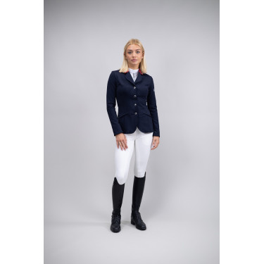 Chaqueta de concurso Harcour French Team Marino Azul marino
