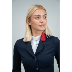 Chaqueta de concurso Harcour French Team Marino Azul marino