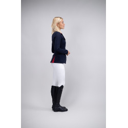Chaqueta de concurso Harcour French Team Marino Azul marino